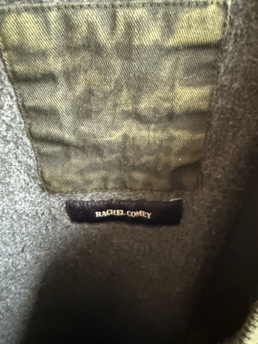 Rachel Comey Olive Green Fond Sweatshirt Size M/L (never worn)! - Picture 3 of 5